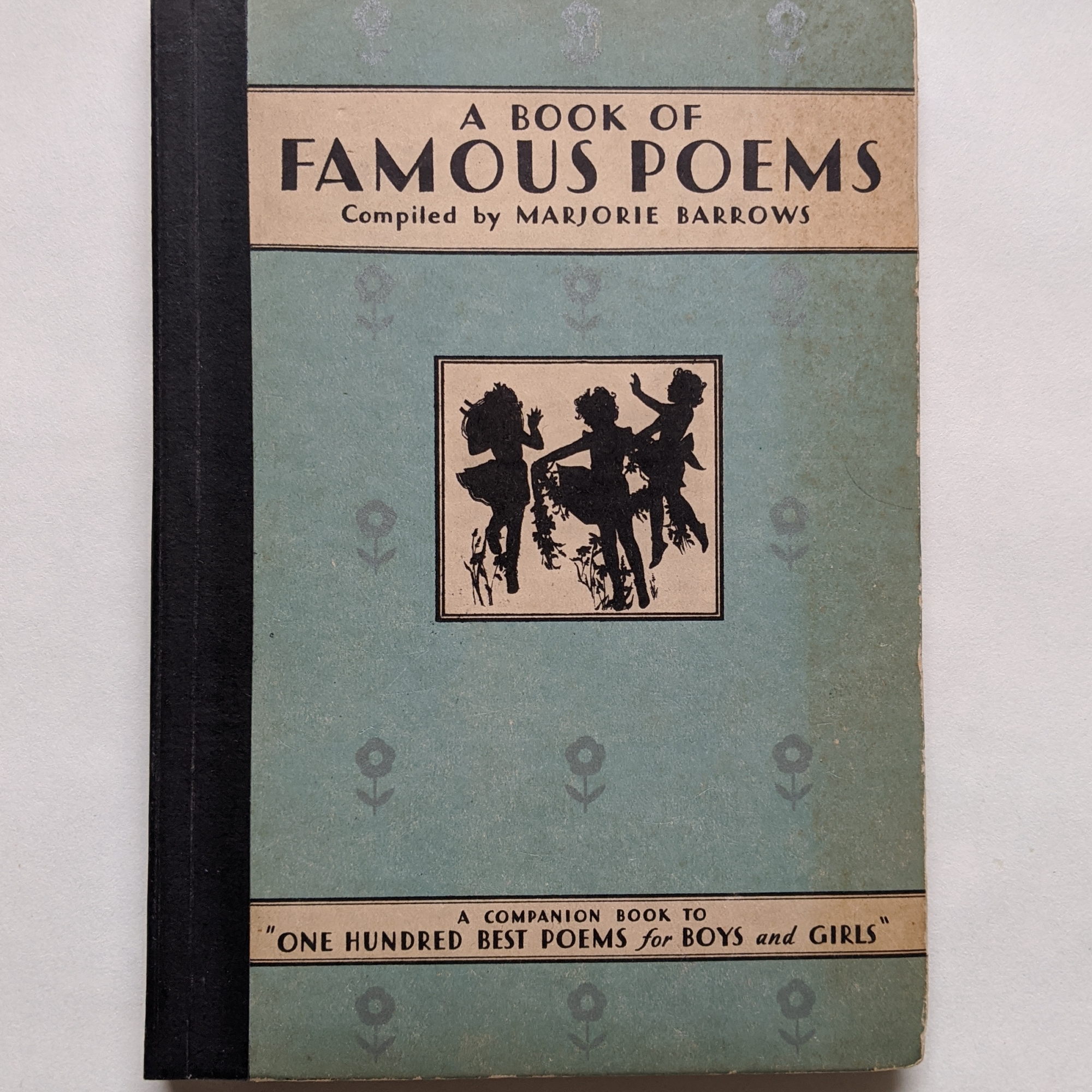 Holly Smith Book and Paper Conservation, Brighton, UK. A Book of Famous Poems - After Treatment